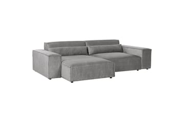 Divansoffa Grey Left-faced - Møbler - Sofaer - Sofa med sjeselong