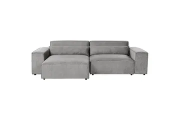 Divansoffa Grey Left-faced - Møbler - Sofaer - Sofa med sjeselong