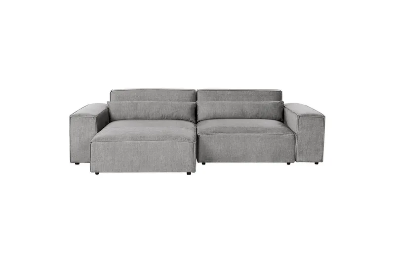 Divansoffa Grey Left-faced - Møbler - Sofaer - Sofa med sjeselong