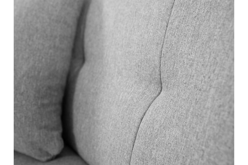 Djerra Sovesofa med Sjeselong 3-seter i Bouclé - Grå - Møbler - Sofaer - Sovesofaer