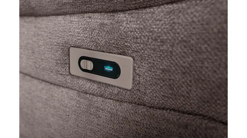 Drevia reclinersofa 3-seter elektrisk - Muldvarpfarget - Møbler - Sofaer - Sofa 3 seter