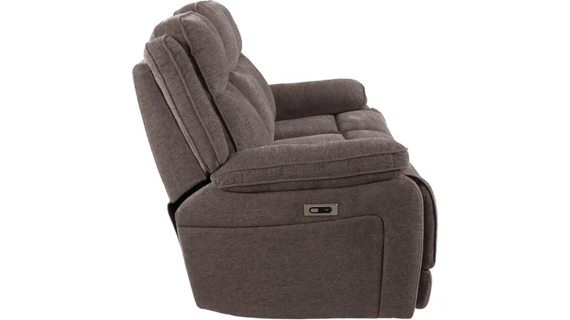 Drevia reclinersofa 3-seter elektrisk - Muldvarpfarget - Møbler - Sofaer - Sofa 3 seter