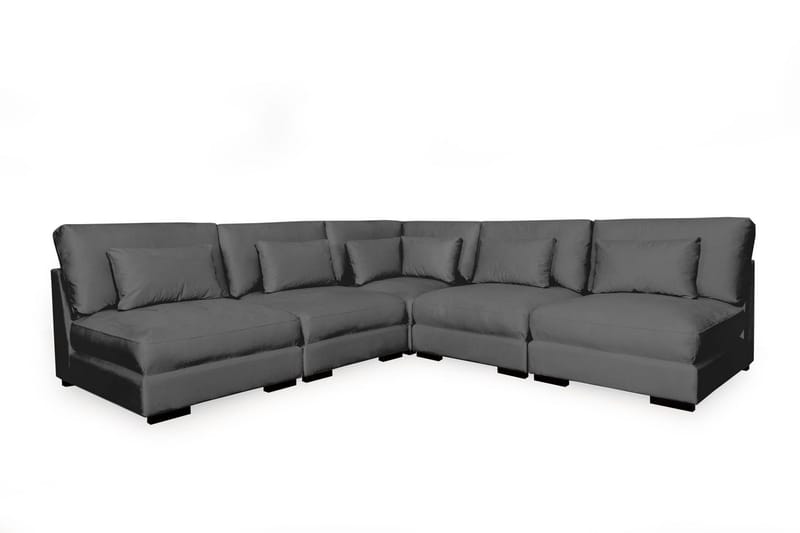 Dubai Hjørnesofa, Mørkegrå