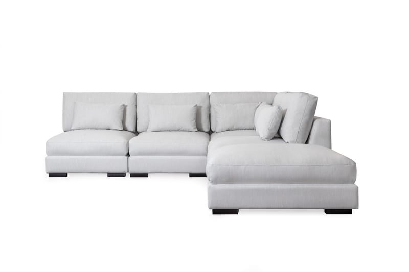 Dubai Sjeselongsofa Venstre - Beige - Sofa med sjeselong - 4 seters sofa med divan