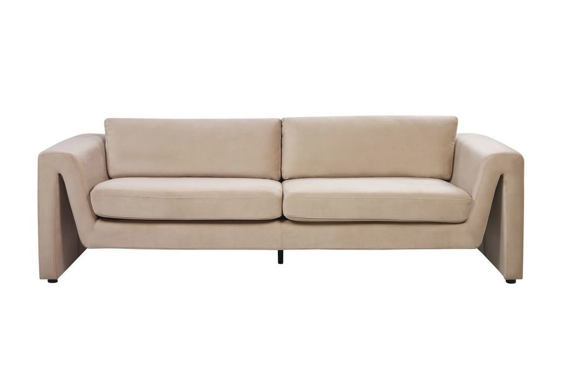 Durran Sofa 3-seter - Beige/Svart