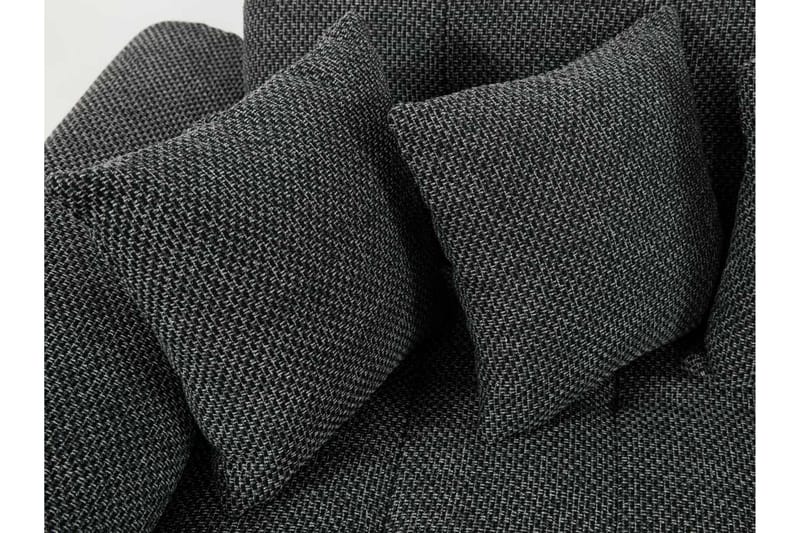 Dynir Sofa med Sjeselong og Divan 4-seter - Hvit/Grå - Møbler - Sofaer - Skinnsofaer