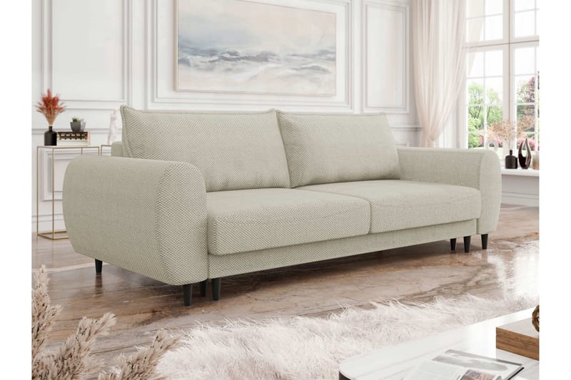 Eduardo Sofa 3-seter - Lys grå - Møbler - Sofaer - Sofa 3 seter