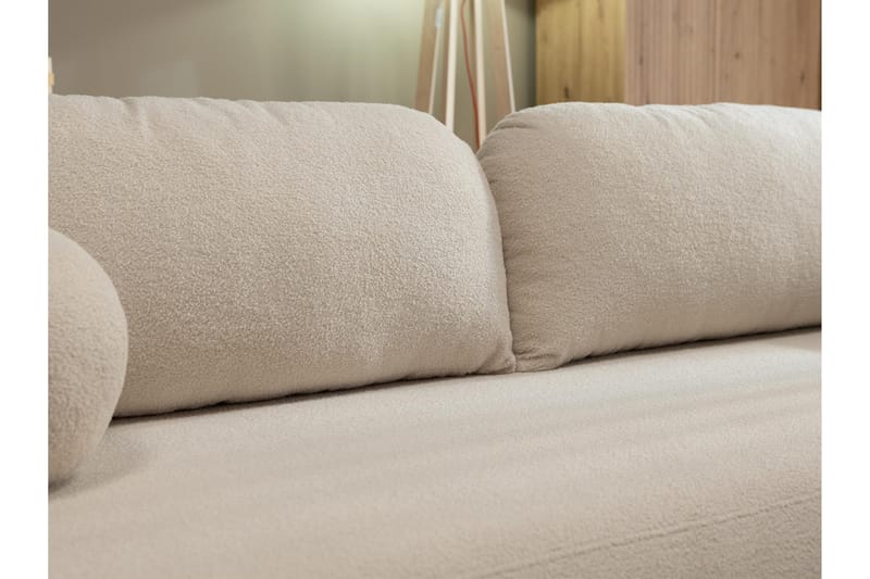 Efrem Sovesofa 3-Seter - Beige - Møbler - Sofaer - Sovesofaer