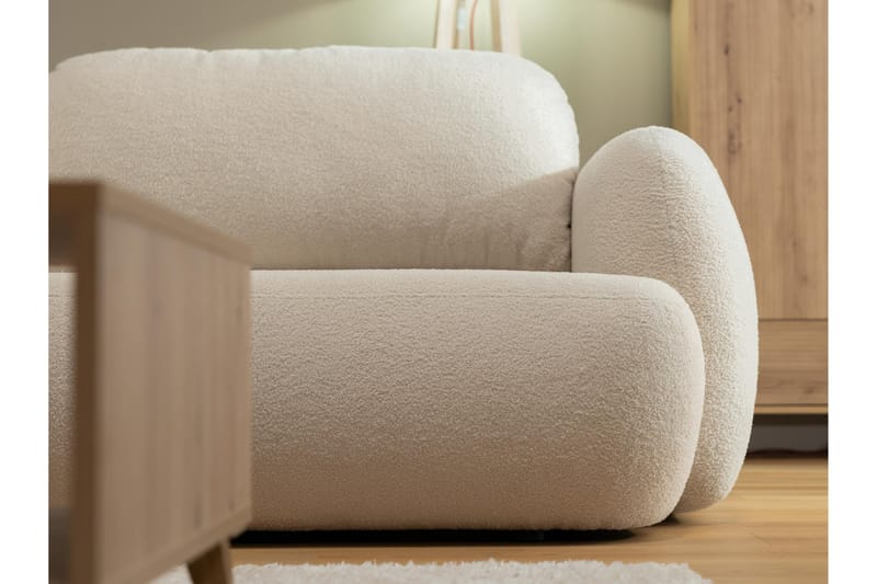 Efrem Sovesofa 3-Seter - Beige - Møbler - Sofaer - Sovesofaer