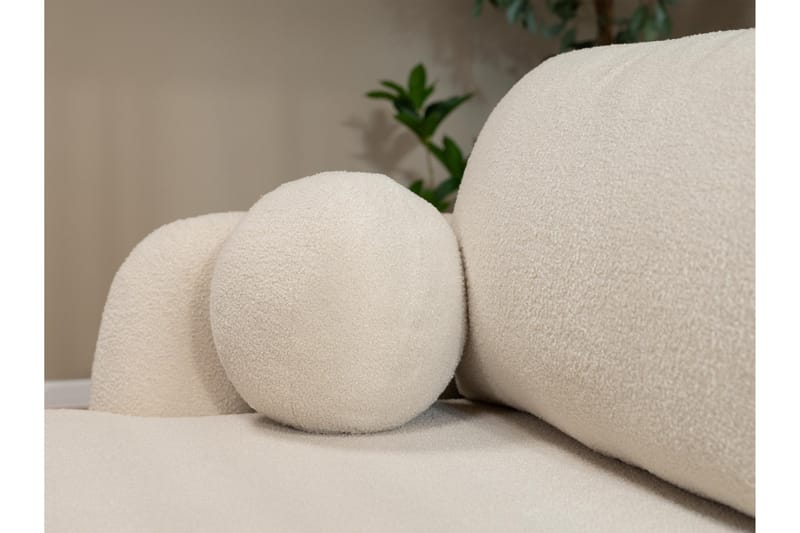 Efrem Sovesofa 3-Seter - Beige - Møbler - Sofaer - Sovesofaer