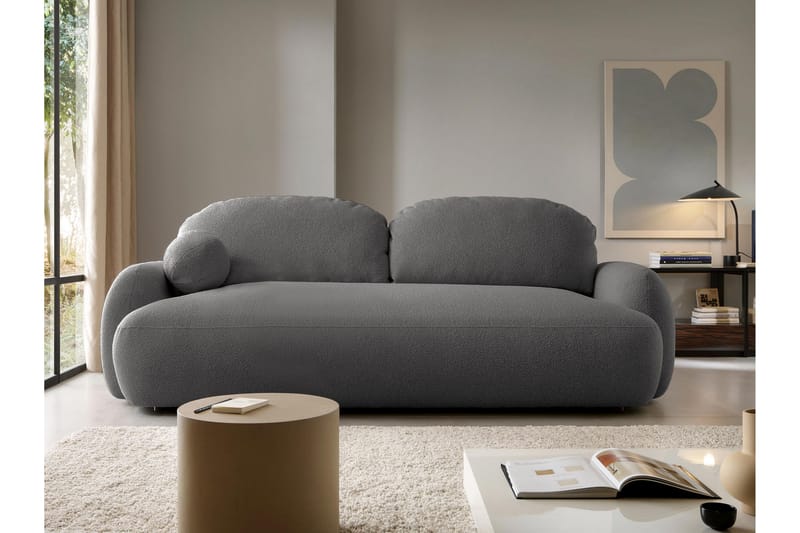 Efrem Sovesofa 3-Seter - Beige - Møbler - Sofaer - Sovesofaer