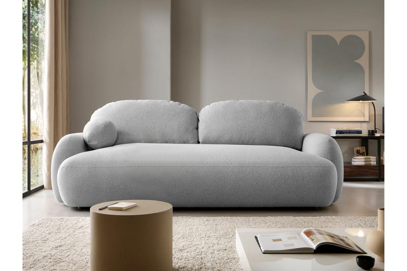 Efrem Sovesofa 3-Seter - Beige - Møbler - Sofaer - Sovesofaer