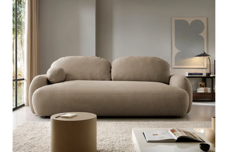 Efrem Sovesofa 3-Seter, Brun