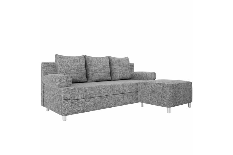 Eifion Sovesofa 3-seter - Grå - Møbler - Sofaer - Sovesofaer