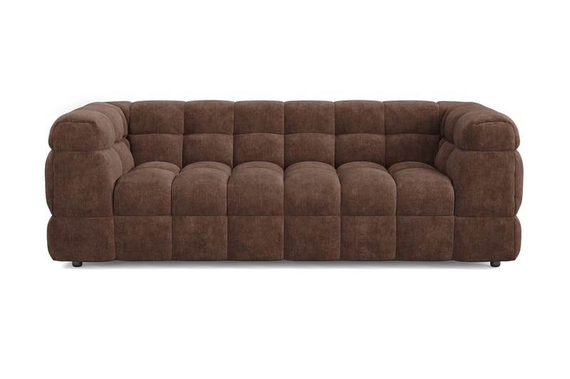 Elise 3-seters Sofa - Brun - Møbler - Sofaer - Sofa 3 seter