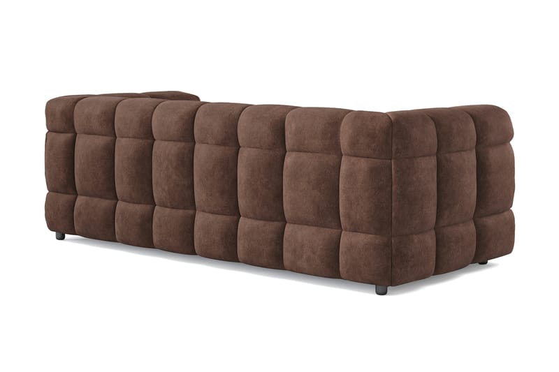 Elise 3-seters Sofa - Brun - Møbler - Sofaer - Sofa 3 seter