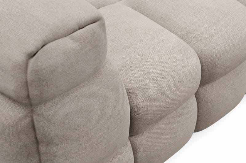Elise 3-seters Sofa med Sjeselong Høyre - Beige - Møbler - Sofaer - Sofa med sjeselong
