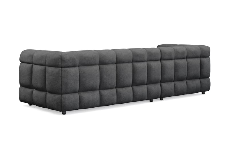 Elise 3-seters Sofa med Sjeselong Venstre - Mørkegrå - Møbler - Sofaer - Sofa med sjeselong