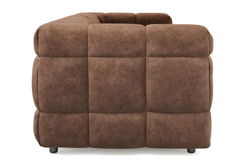 Elise 4-seters Sofa - Brun - Møbler - Sofaer - 4 seter sofa