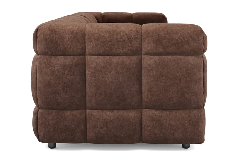 Elise 4-seters Sofa - Brun - Møbler - Sofaer - 4 seter sofa