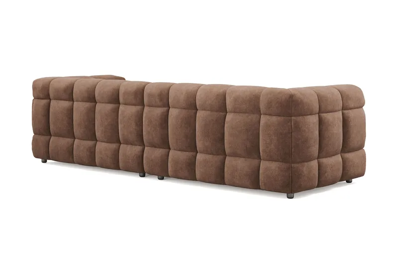 Elise 4-seters Sofa - Brun - Møbler - Sofaer - 4 seter sofa