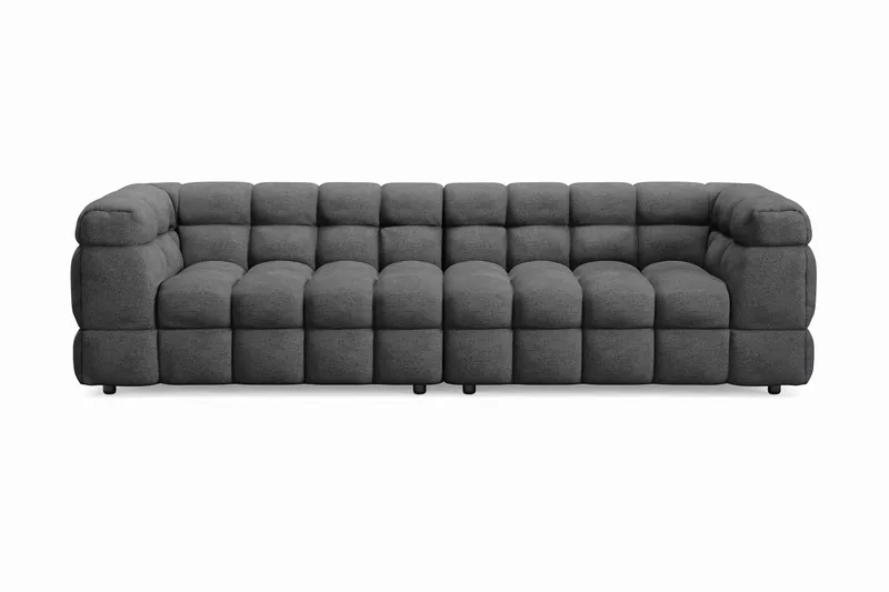 Elise 4-seters Sofa, Mørkegrå