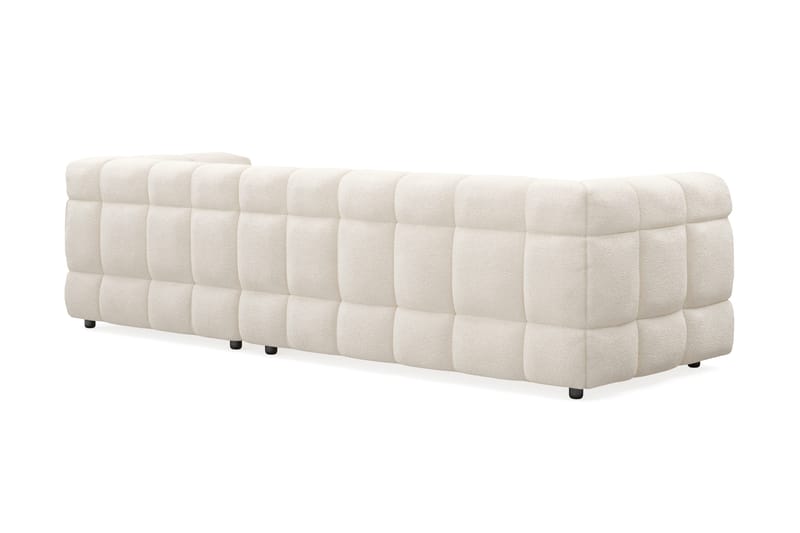 Elise 4-seters Sofa med Sjeselong Høyre - Beige Teddy - Møbler - Sofaer - Sofa med sjeselong