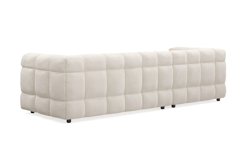 Elise 4-seters Sofa med Sjeselong Venstre - Beige Teddy - Møbler - Sofaer - Sofa med sjeselong