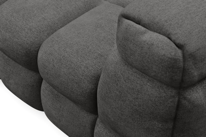 Elise 4-seters Sofa med Sjeselong Venstre - Mørkegrå - Møbler - Sofaer - Sofa med sjeselong