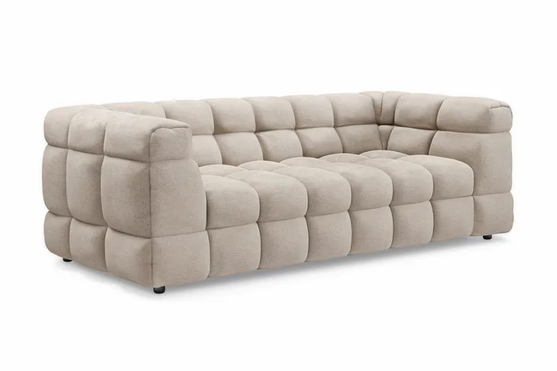 Elise Boblete Sofagruppe 3-seter Sofa + Lenestol - Beige - Møbler - Sofaer - Sofagrupper
