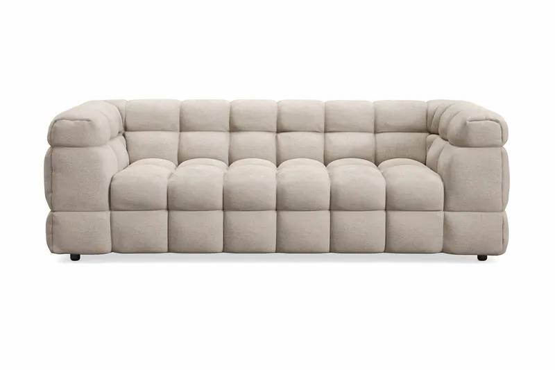 Elise Boblete Sofagruppe 3-seter Sofa + Lenestol - Beige - Møbler - Sofaer - Sofagrupper