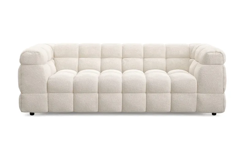 Elise Boblete Sofagruppe 3-seter Sofa + Lenestol - Hvit - Møbler - Sofaer - Sofagrupper