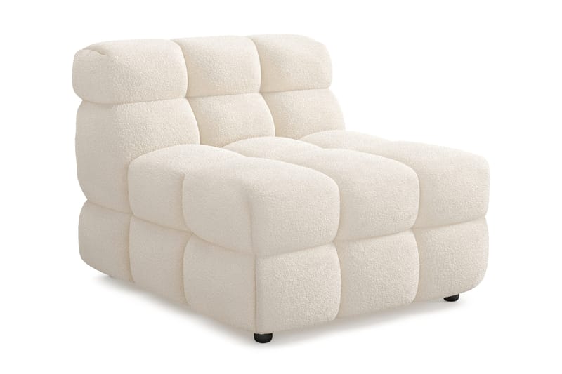 Elise Boblete Sofagruppe 3-seter Sofa + Lenestol - Hvit - Møbler - Sofaer - Sofagrupper