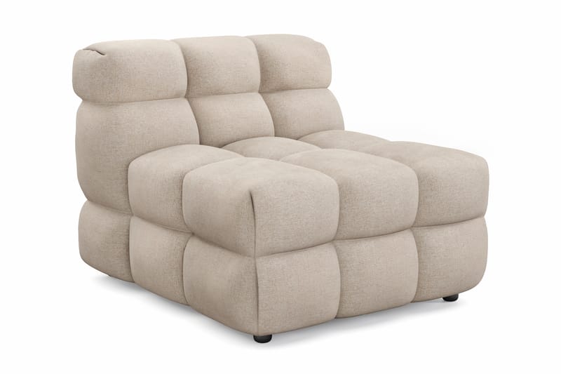 Elise Boblete Sofagruppe 4-seter Divansofa Høyre + Lenestol - Beige - Møbler - Sofaer - Sofagrupper