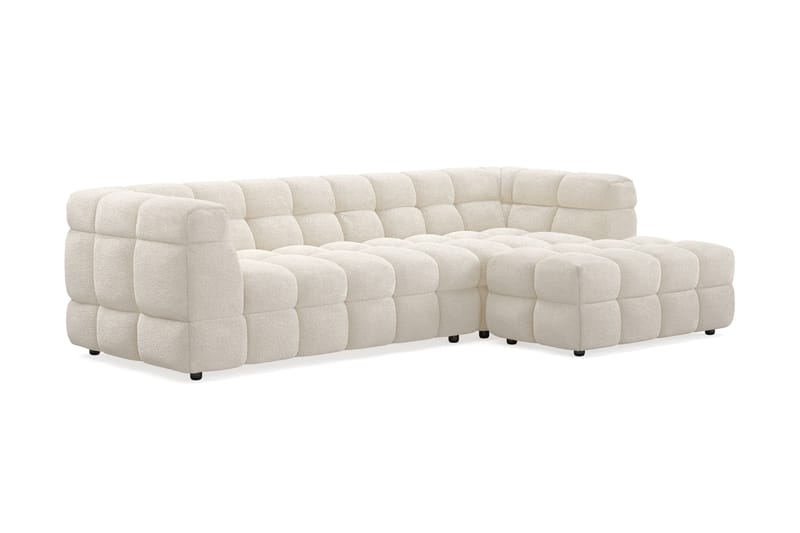 Elise Boblete Sofagruppe 4-seter Divansofa Venstre + Lenestol - Beige - Møbler - Sofaer - Sofagrupper