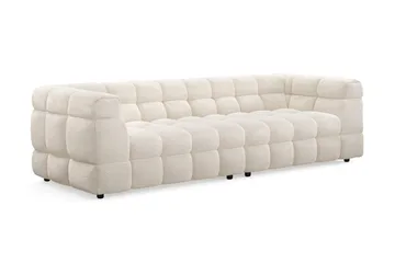 Elise Boblete Sofagruppe 4-seter Sofa + Lenestol - Beige - Møbler - Sofaer - Sofagrupper