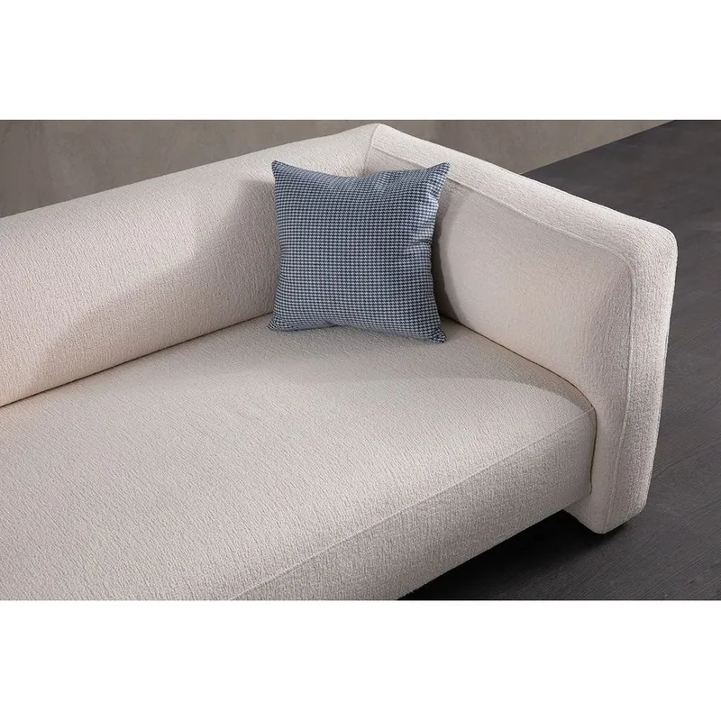 Elvaris 3-seters sofa - Hvit - Møbler - Sofaer - Sofa 3 seter