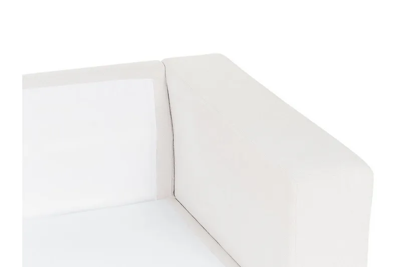 Ersi Hjørnesofa 4-seter - Hvit/Svart - Møbler - Sofaer - Hjørnesofa - Hjørnesofa med divan