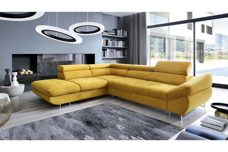 Fabio Divansovesofa 280x235x88 cm - Møbler - Sofaer - Sovesofaer
