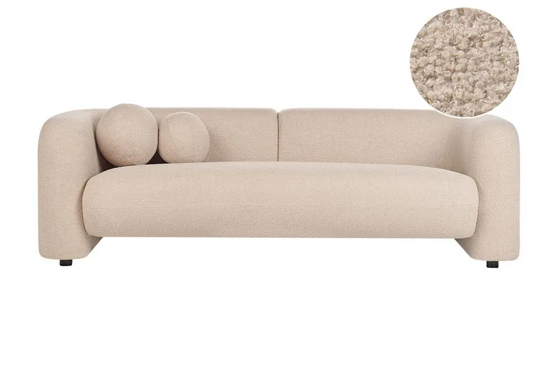 Fabion Sofa 3-seter - Beige - Møbler - Sofaer - Sofa 3 seter