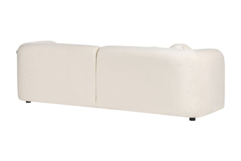 Fabion Sofa 3-seter - Krem - Møbler - Sofaer - Fløyel sofaer