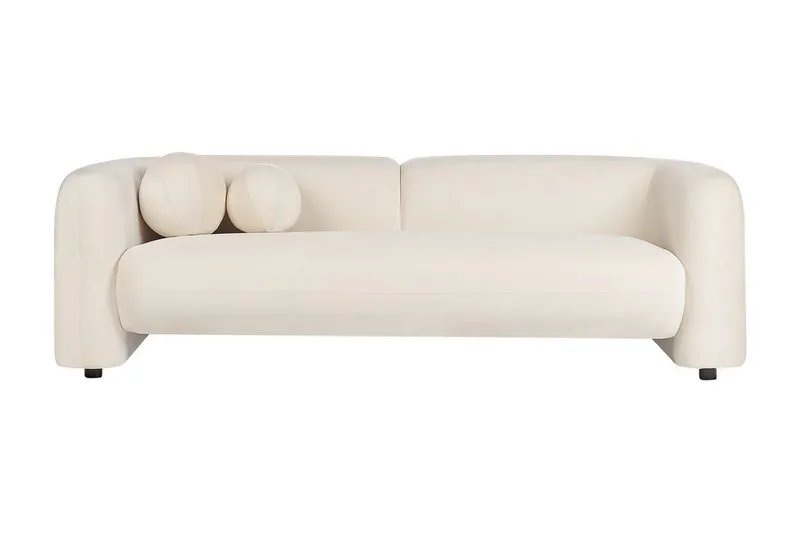 Fabion Sofa 3-seter, Krem