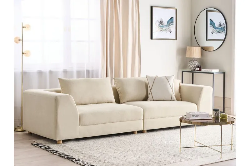 Fabius Sofa 3-seter - Beige - Møbler - Sofaer - Sofa 3 seter
