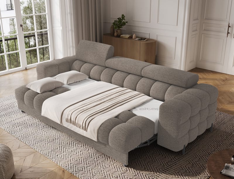 Festello 3-seters boblete sovesofa - Royal 20 - Møbler - Sofaer - Sovesofaer