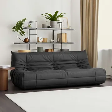 Feylorin 3-seters sofa - Mørkegrå - Møbler - Sofaer - Sofa 3 seter
