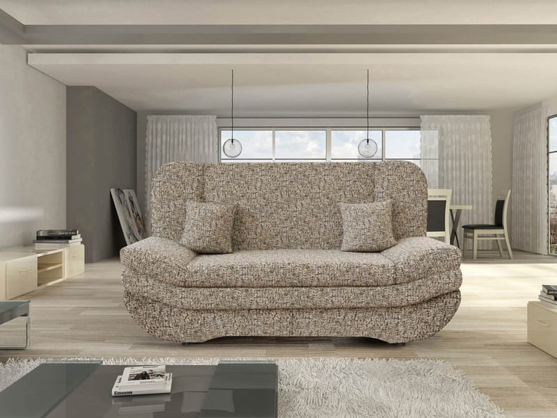 Figurelle 3-seters sovesofa - beige - Møbler - Sofaer - Sovesofaer