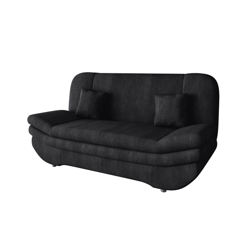 Figurelle 3-seters sovesofa - svart - Møbler - Sofaer - Sovesofaer