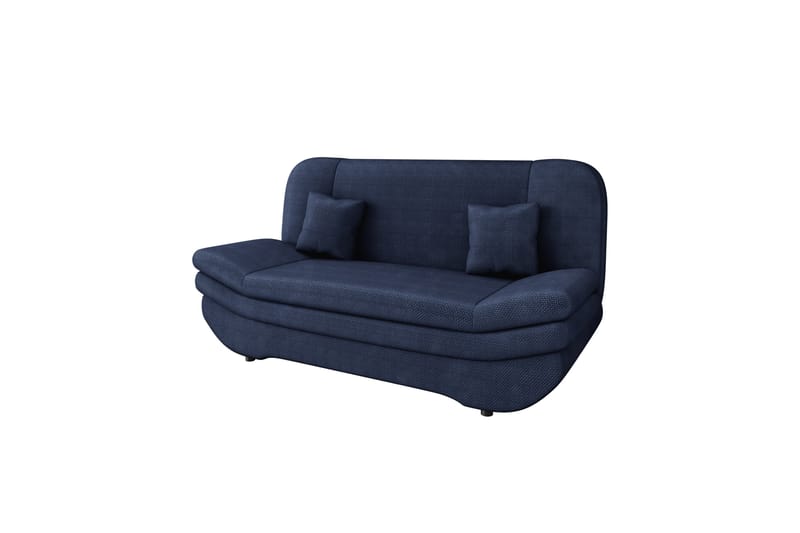 Figurelle Sovesofa 2-seter i Chenille - Blå - Møbler - Sofaer - Sovesofaer