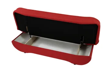 Figurelle Sovesofa 2-seter i Chenille - Oransje - Møbler - Sofaer - Sovesofaer