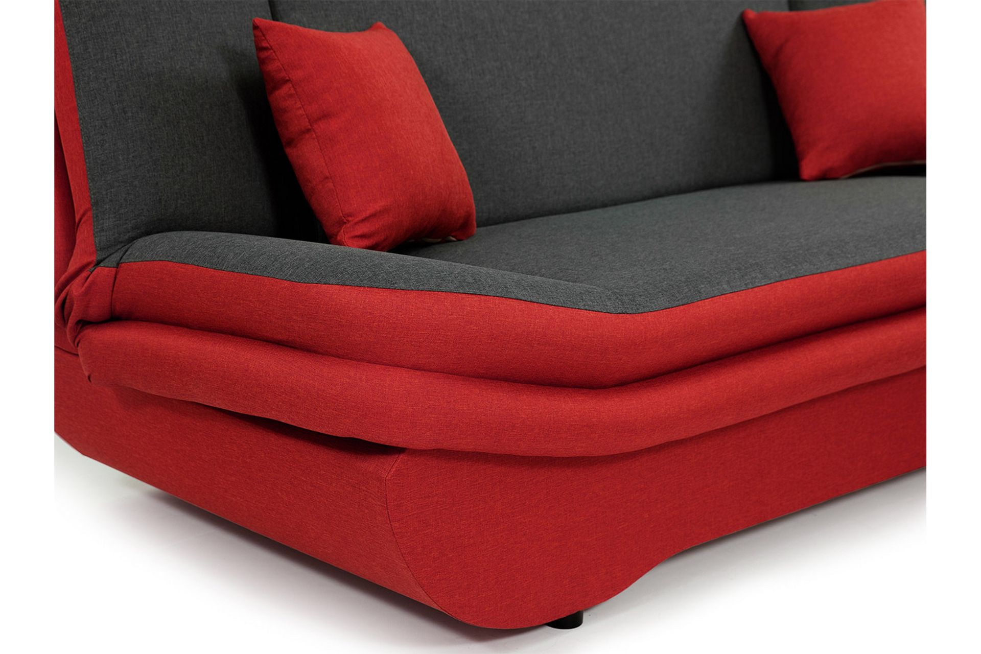 Figurelle Sovesofa 2-seter i Fløyel - Brun - Møbler - Sofaer - Sovesofaer
